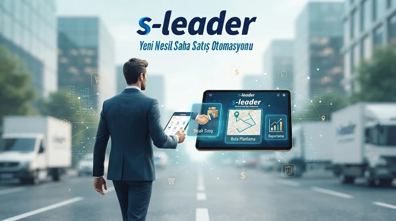 S-Leader ile neler yapabilirsiniz — sıcak satış, rota planlama, raporlama