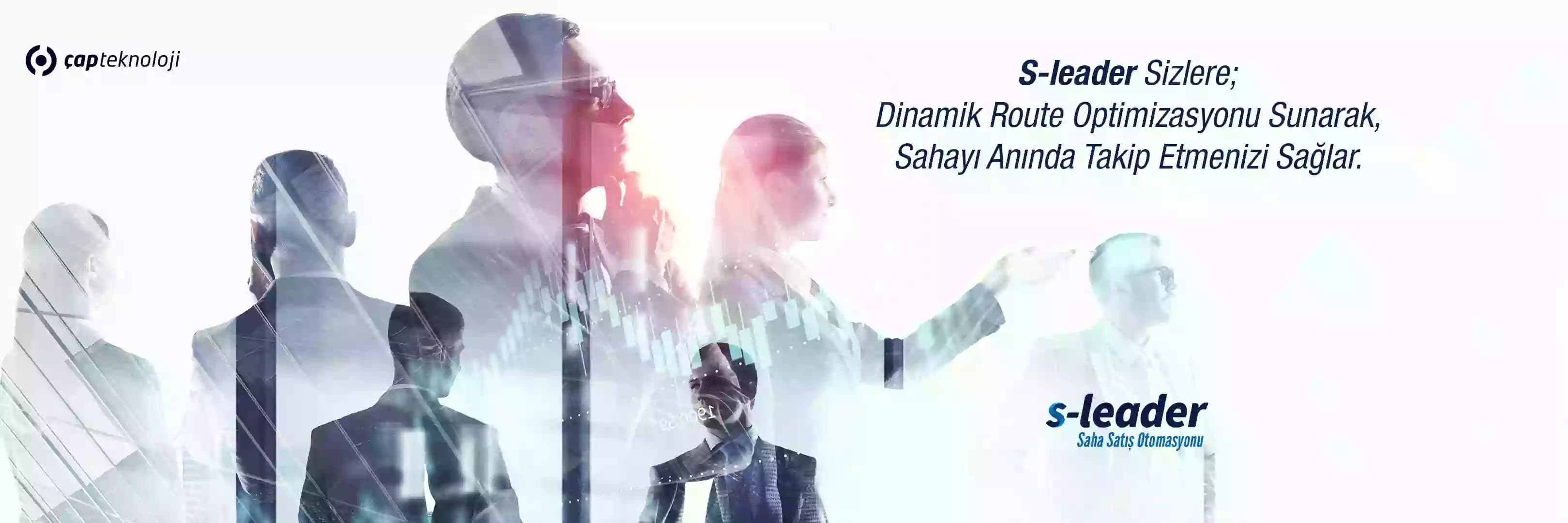 S-Leader dinamik rota optimizasyonuyla sahayı anında takip etmenizi sağlar